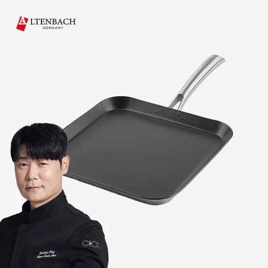 디펜더스S 사각 크레페팬 인덕션 스테인레스 사각팬