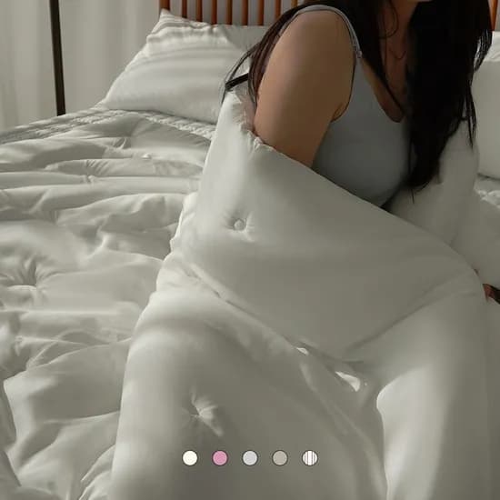 차르르 먼지없는 모달 100% 무소음 사계절 차렵이불세트 9color SS/Q/LK