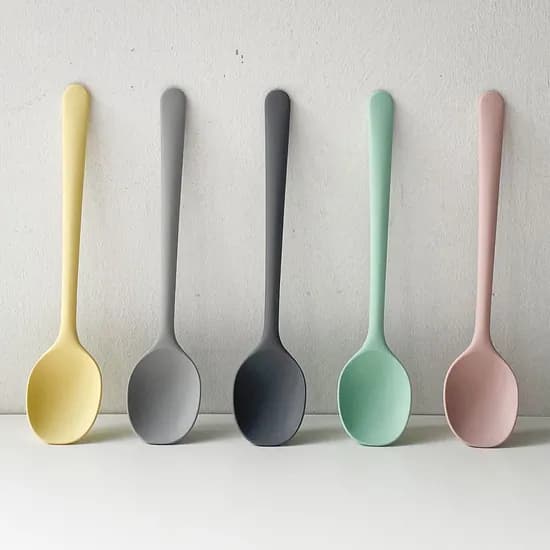 이지실리 실리콘 조리도구 요리스푼 소 5colors
