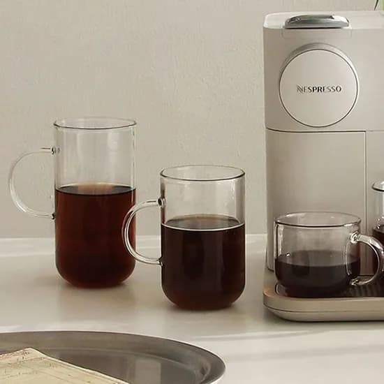 언더라운드 내열 글라스 머그 유리컵 맥주잔 500ml