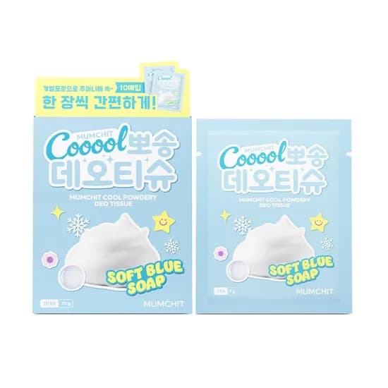 쿨뽀송데오티슈 10매