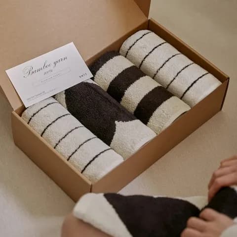 BWTZ 오닉스 뱀부얀 세면타월 호텔 수건 200g 4p 패키지