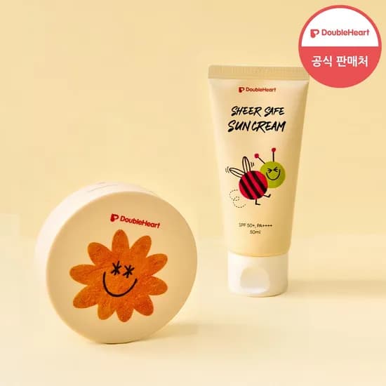 시어 세이프 선크림(50ml)+선팩트(13ml)