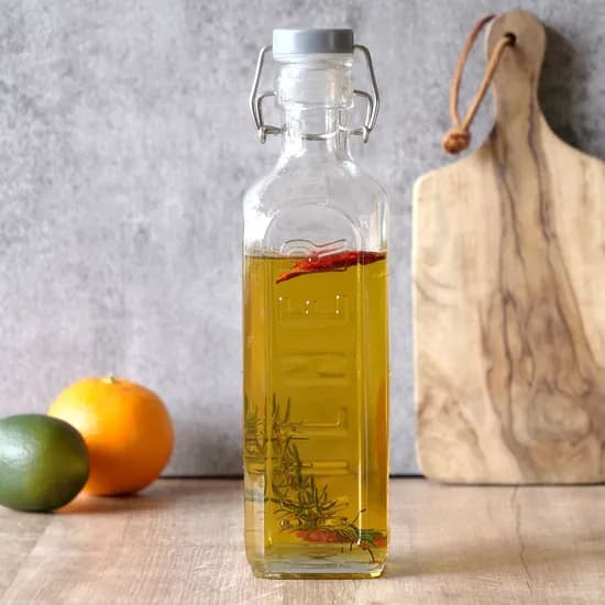 뉴클립탑 보틀 600ml 유리 오일병 소스병 1개