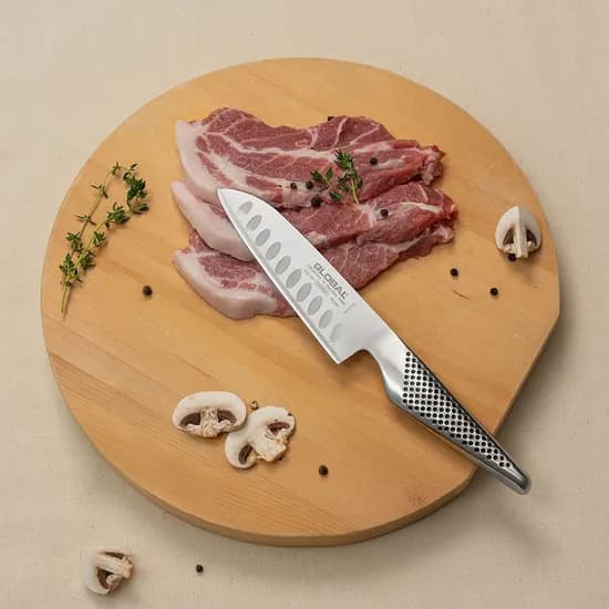 GS-90 미니 산도쿠 나이프 13cm w.딤플 서브식도 주방칼