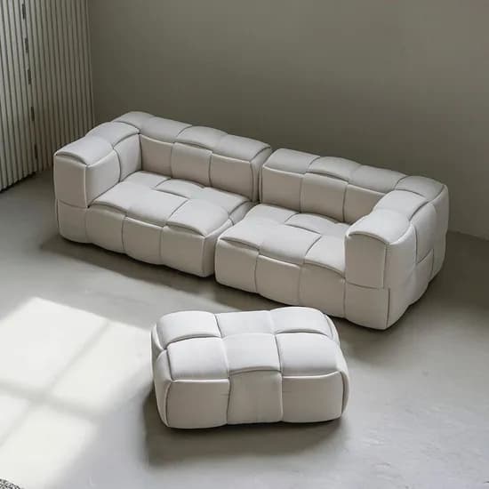 CUSHY SOFA 쿠시 가죽 모듈 소파 패브릭 실리콘레더