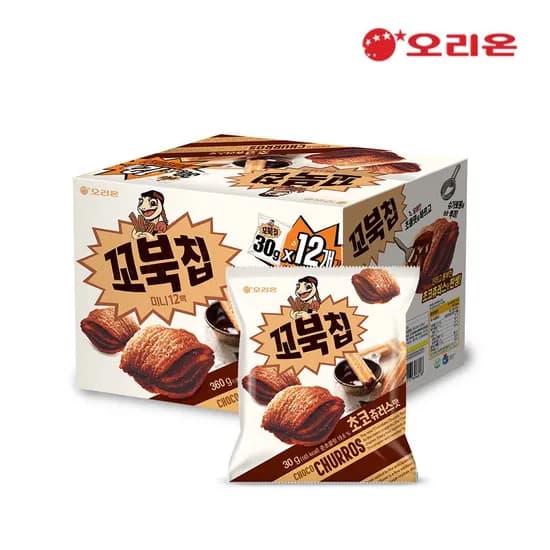 꼬북칩 초코츄러스 미니 30g 12입