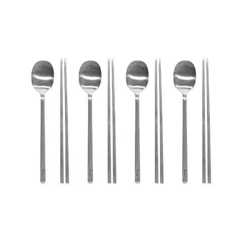 오딘 4인 스텐 수저세트