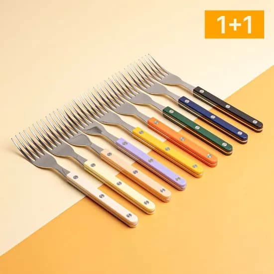 1+1  레브 커트러리 디저트 케이크포크 어린이포크 (총 2P)