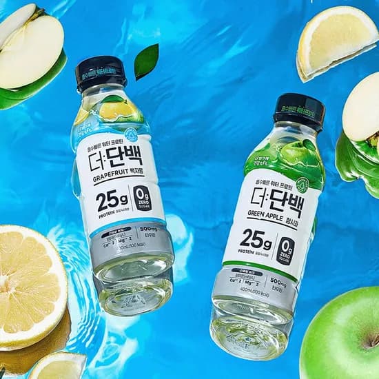 더단백 워터 프로틴 (백자몽/청사과) 400ml*12입