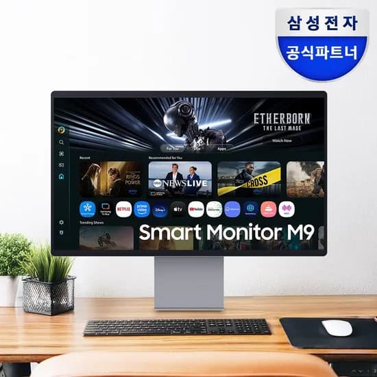 삼성전자 스마트모니터 OLED M9 LS32FM900  80cm UHD 4K 165Hz