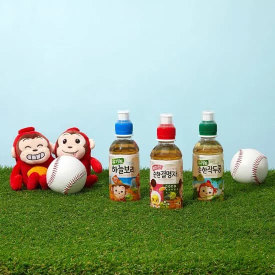 코코몽 유기농하늘보리 200mL 24개+순한 작두콩차 200mL 24개 외 3종