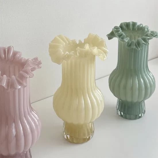 블룸 유리 화병 3colors