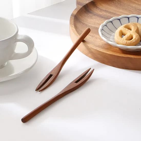 천연옻칠 대추나무 티 포크