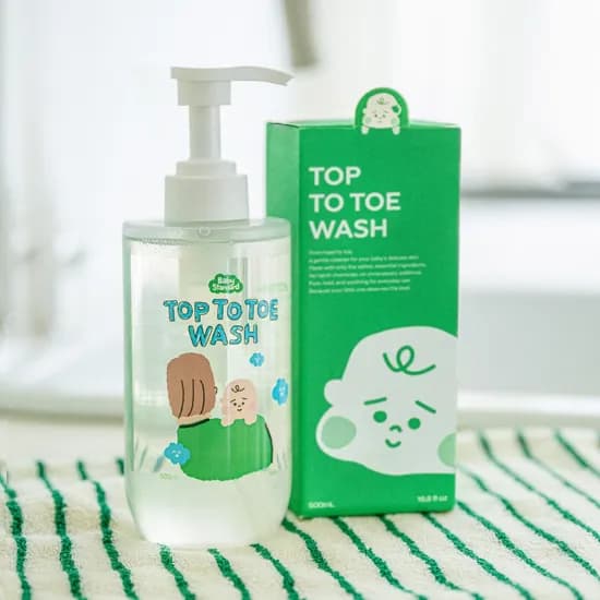 탑투토워시 500ml 아기 약산성 올인원 바디워시 바스앤샴푸 17,000원