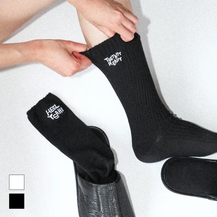 BGM X LOFA Seoul Socks 레터링 삭스 양말 2 colors