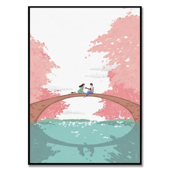 히조 작가 감성 일러스트 그림 액자
