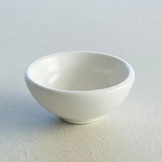 이천도자기 효백자 원형 술잔 6.7cm 식기 찻잔