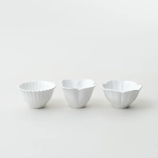 Flower 3 type tiny bowl