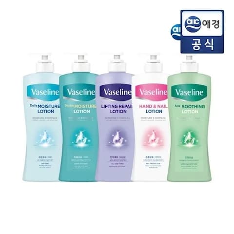바세린 바디로션 450ml 5종 x 2개