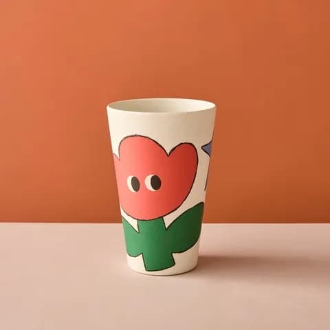 콩알이 뱀부파이버 텀블러 400ML