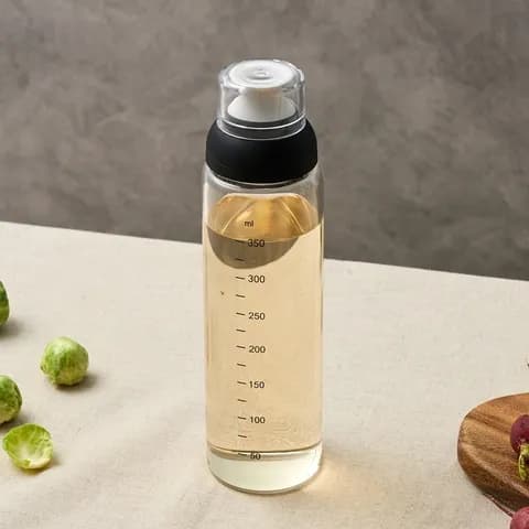 밀폐가 되는 내열유리 슬림 오일병 400ml 7,900원