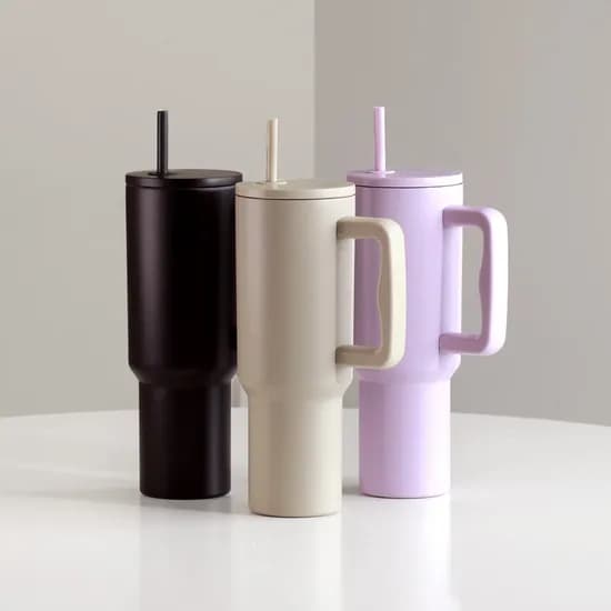 304스텐 메가 대용량텀블러 빨대포함 보온보냉 리유저블컵 1180ml