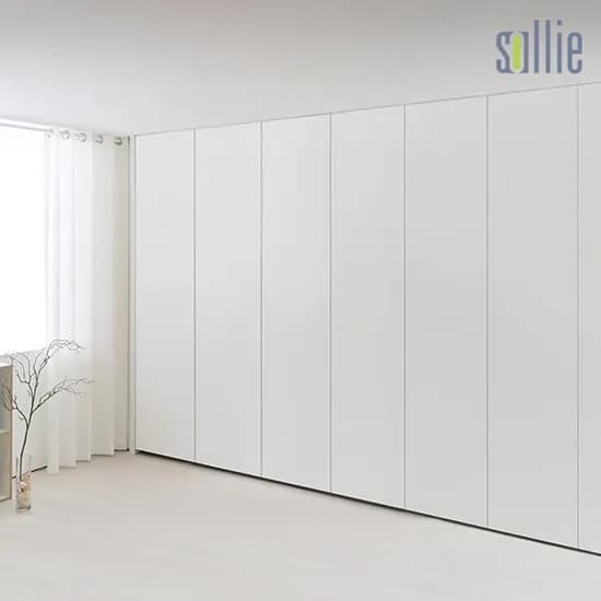벨루가 무몰딩 히든도어 맞춤붙박이장 210~360cm
