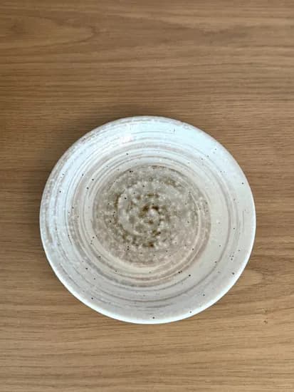 네슬레 플레이트 일본 도자기 예쁜 반찬그릇 디저트 원형접시 14cm