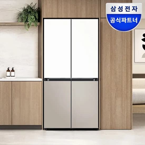 비스포크 4도어 냉장고 RM70F64R1ZG 1등급 640L