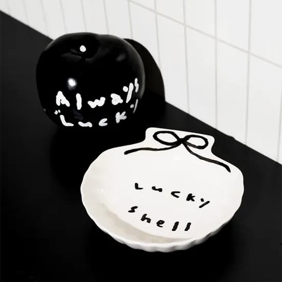 drawing shell plate&bowl(2type)