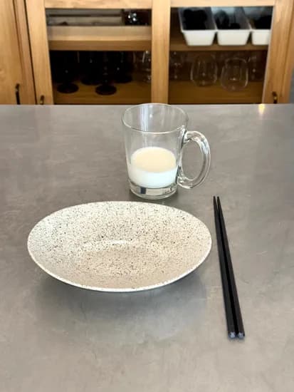 킨토 보울 도자기그릇 샐러드 디저트접시 타원 오발볼 19.7cm