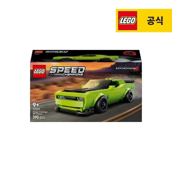 스피드 챔피언 77237 Dodge Challenger SRT Hellcat 스포츠카 37,600원