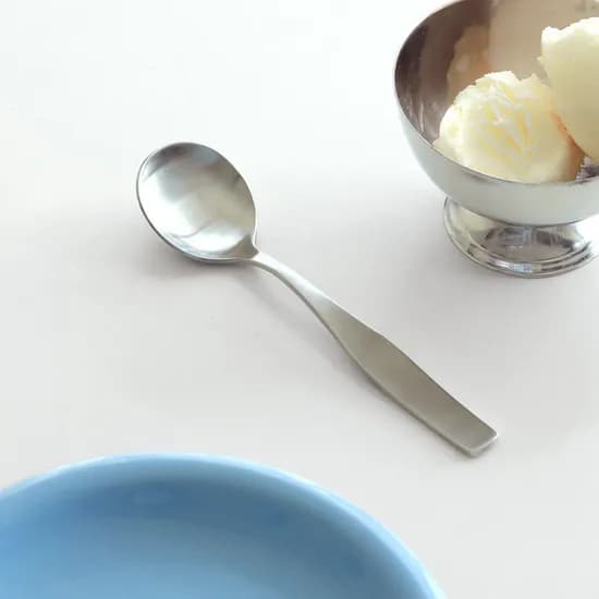 오데뜨 무광 스텐 스윗핸들 빙수스푼 카페 디저트 요거트 화채 아이스크림스푼