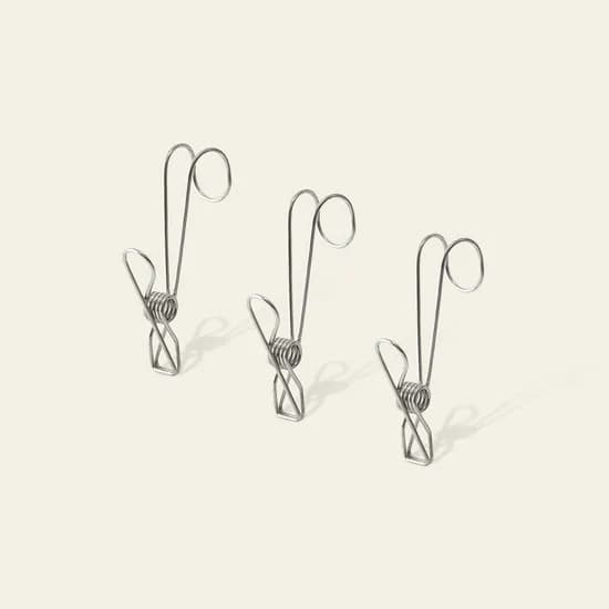 스텐 304 다용도 고리 집게 후크 걸이 3p set