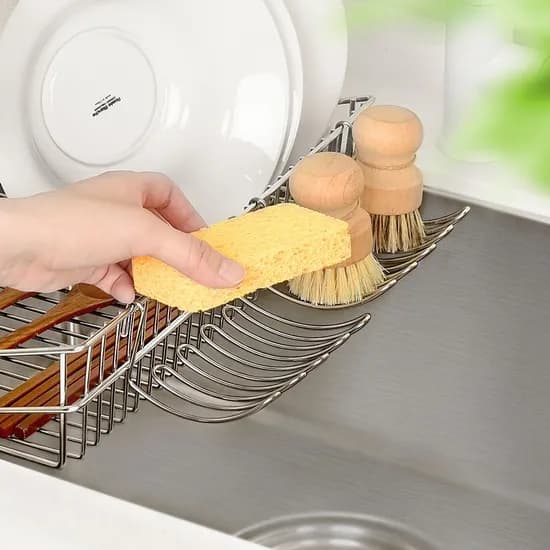 304올스텐 물빠짐 수세미거치대 수세미걸이 수세미정리대