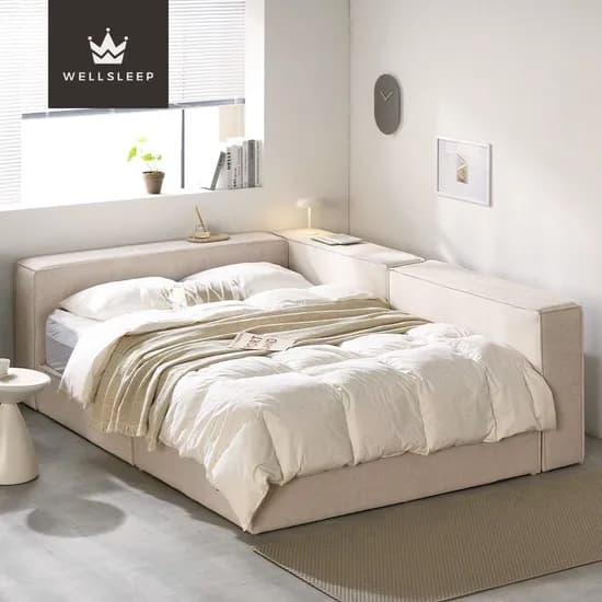 루지아 조야 패브릭 원단 패밀리 호텔 침대 SS Q LK 239,000원