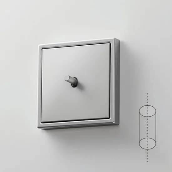 LS1912 유럽형 토글 스위치 실린더(Cylinder)타입_4colors