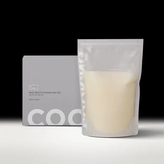 국내제조 육수저장팩 700ml 30매 x 2개