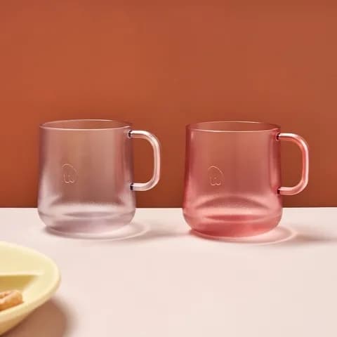 렌지안심 잘 넘어지지않는 컵 2P 세트 핑크 12,900원