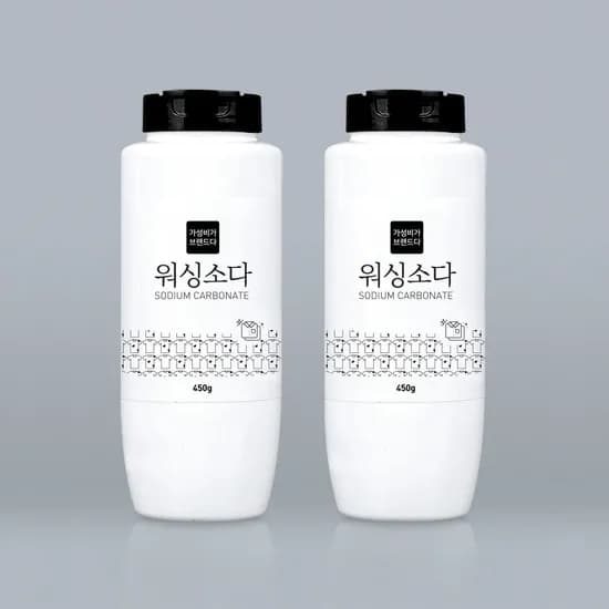 가성비가브랜드다 워싱소다 450g x 2개 / 탄산소다 세탁세제 세정제