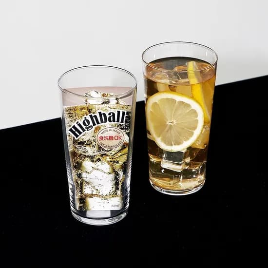 도요사사키 일자 글라스 400ml 얇은 유리 맥주잔 하이볼잔