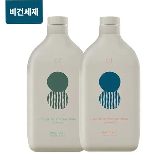 3배 고농축 비건 안심 세탁세제 1L (니치향2종) 15,900원
