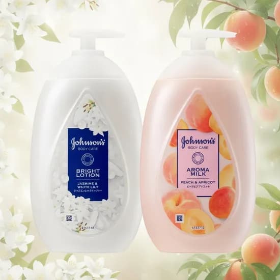 뷰티로션 청순+물먹 로션_자스민 화이트릴리 500mL+피치 애프리콧 500mL