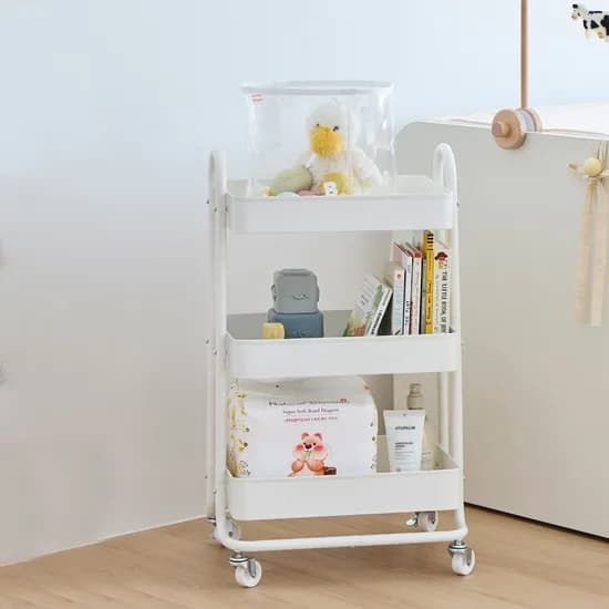 재크 플러스 트롤리 이동식 수납 웨건 바퀴 이동형 카트