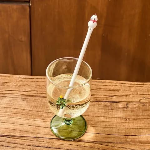 L 포근한 겨울 머들러 눈뚱냥 3,400원