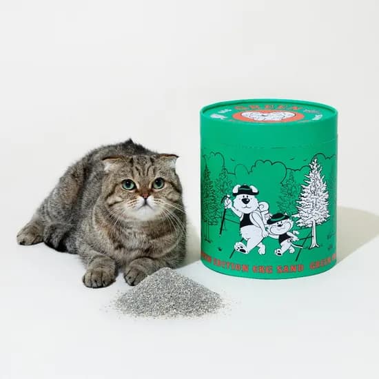 보니코 그린에디션 고양이 모래 6kg (편백/벤토나이트/카사바 혼합)