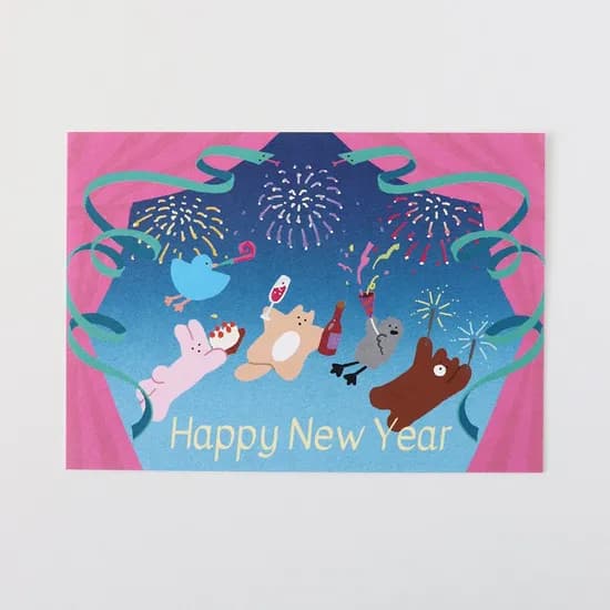 newyear postcard 신년 엽서
