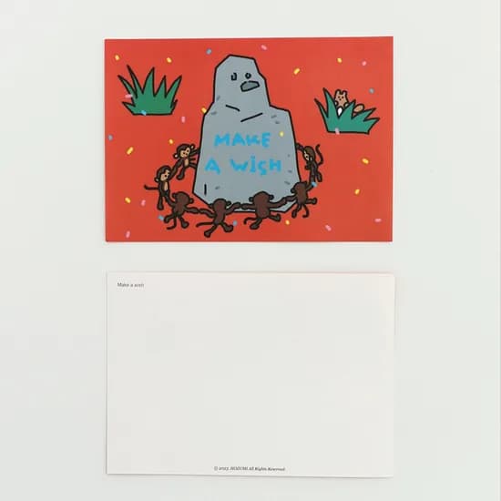 wish postcard 소원 엽서