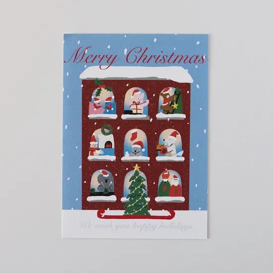 christmas postcard 크리스마스 엽서